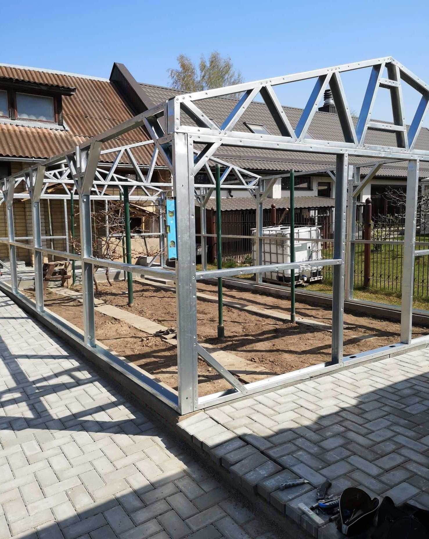 Durable Greenhouse Makan frame designed for longevity