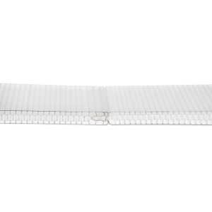 Connected multiwall polycarbonate panels