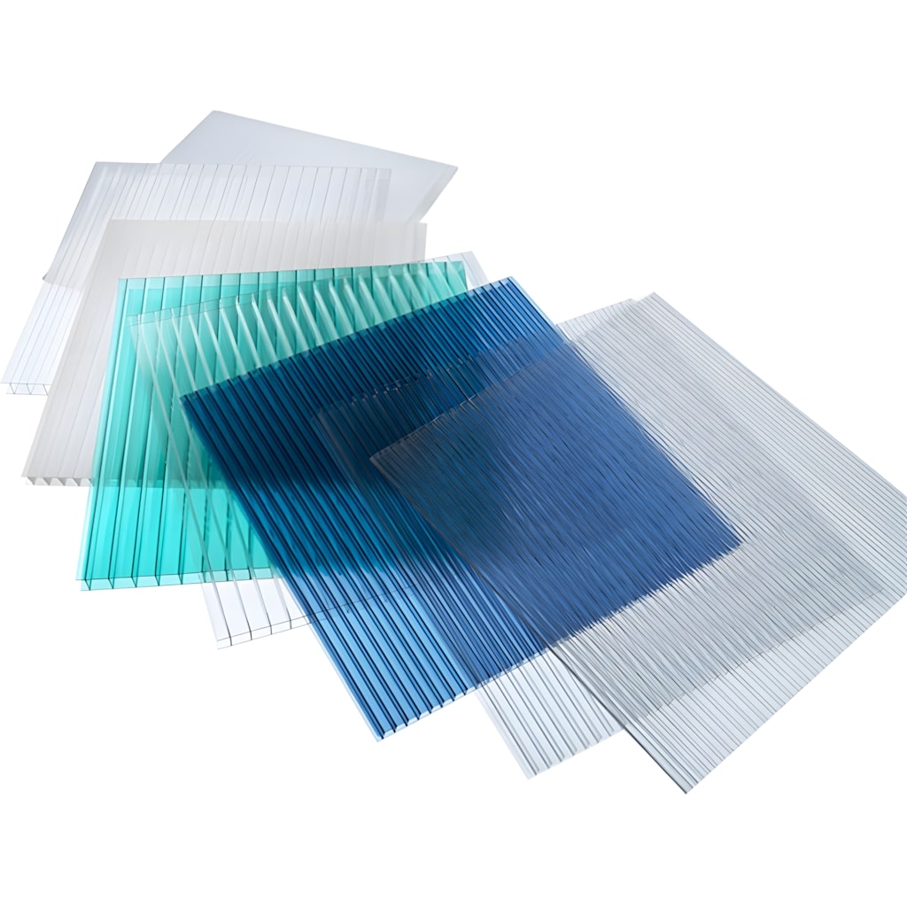 Different colour multiwall polycarbonate sheets