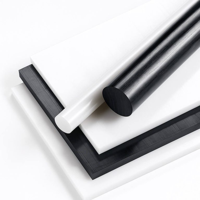 POM plastic sheets and rods