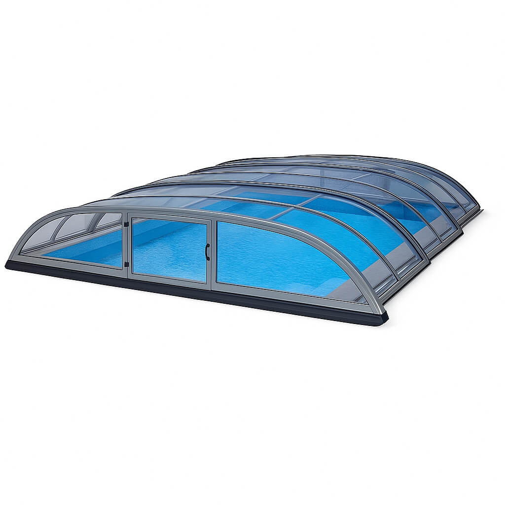 Plastic pool cover