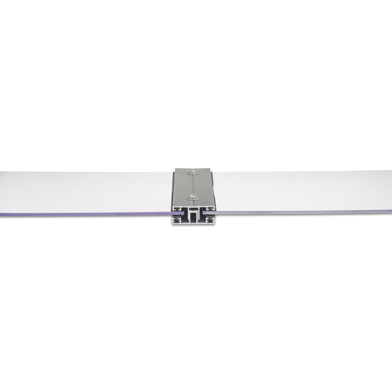 Connected solid polycarbonate sheets