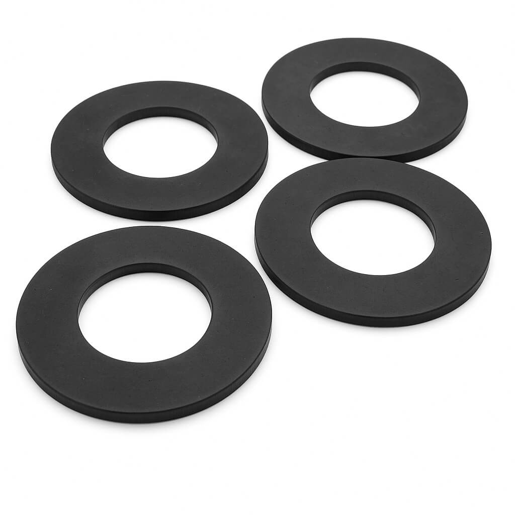 Black rings of CR rubber