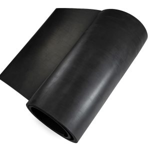 Roll of fluorine rubber
