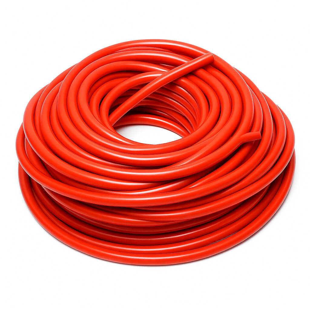 Wrapped round red rubber profile